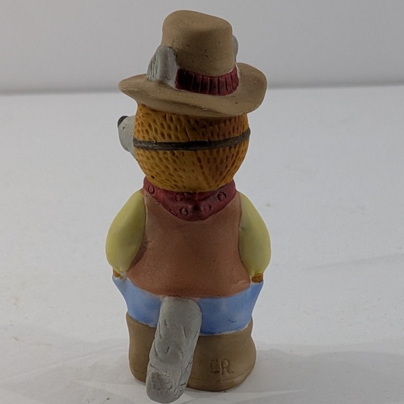 Vintage 1988 Lucy Rigg Enesco Big Bad Wolf Disguise Hand Painted Porcelain - Picture 3 of 7